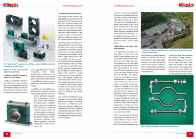 Produktlaunch Stauff-Conncet im Industry-Magazine Türkei